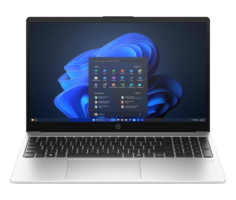 Laptop HP 255R G10, 15.6", Ryzen 5 7535U, 8GB DDR5, SSD512, Radeon 660M, i argjendtë