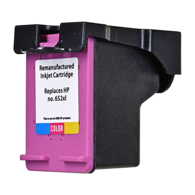 Kasetë boje SUPERBULK për HP 652 F6V24AE Reg B H652XLC, me ngjyra, për printer HP
