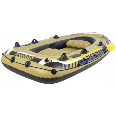 Varkë me ajër Bestway Fishman 300 Set, 252 cm, 3 veta, jeshile