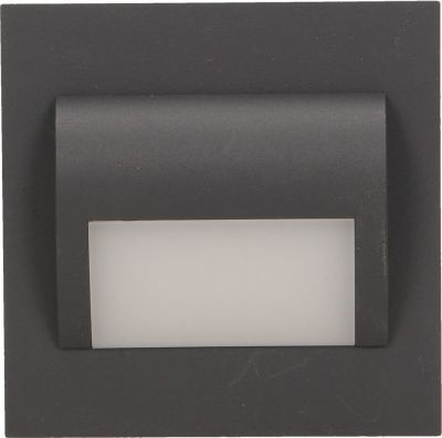Ndriçues shkalle LED Orno Draco, 1.2 W, i hirtë