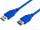 Kabllo MediaRange USB-A në USB-A, 1.8m, e kaltër