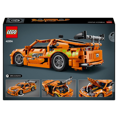 Lodër maket makine Jada Fast and Furious Toyota Supra MK4, koleksion, portokalli