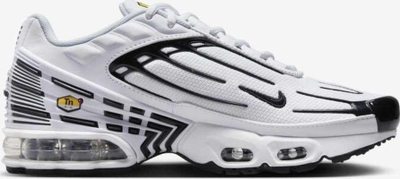 Atlete Nike Air Max Plus 3 GS FN3845, për kalama, nr. EU 38.5, të bardha me të zeza