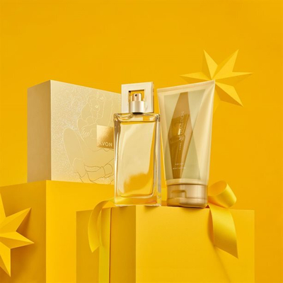 Set për femra Avon Losion për trup Attraction for Her 150 ml + Eau de Parfum Attraction for Her 50 ml