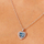 Varëse për qafore Brosway Fancy Cloud Light Blue FCL125, e argjendtë