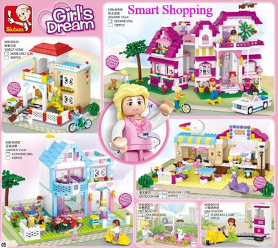 Set blloqesh ndërtimi Torro Castle Sapphire, kalatë, shumëngjyrësh