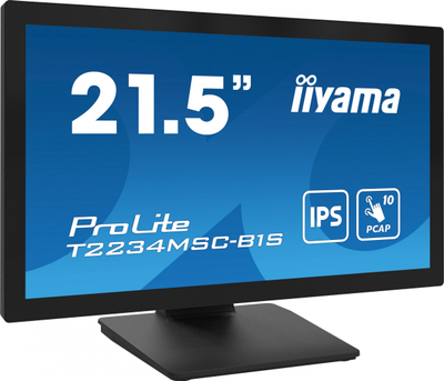 Monitor me prekje iiyama ProLite T2234MSC B1S, 21.5", IPS, Full HD, i zi