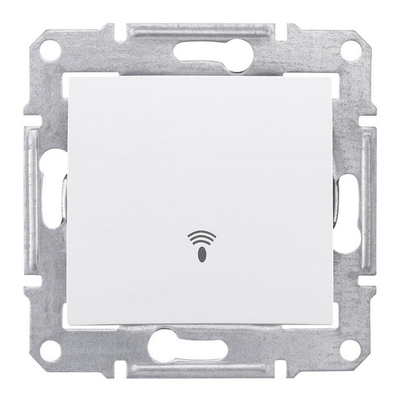 Buton i ziles Schneider Electric Sedna (SDN0800321), i bardhë