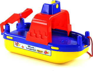 Anije lodër Wader Ferry Lagoon, 30x14x18 cm, shumëngjyrëshe