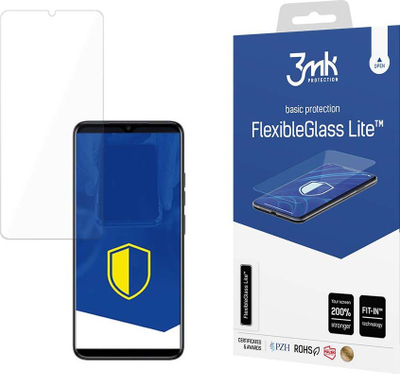 Mbrojtëse ekrani 3MK FlexibleGlass Lite, për Tecno Spark Go 2023, xham hibrid, transparente