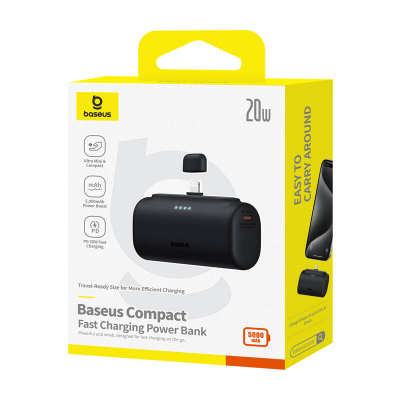 Powerbank OS-Baseus Compact IP 5000mAh 20W (i zi)