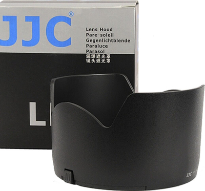 Сенка за објектив JJC LH-31 за Nikon AF 17-55mm f/2.8G DX, го заменува Nikon HB-31, црна