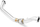 Downpipe RM Motors për BMW E46 318D 320D, motor M47, diametër 63.5mm, çelik inoks