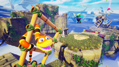 Lojë Xbox One Snake Pass, aventurë puzzle, për një lojtar, shumëngjyrëshe