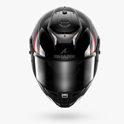 Helmetë Shark SPARTAN RS Byrhon, e zezë/kuqe, M