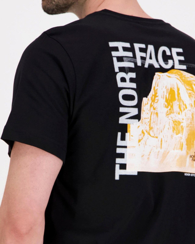 Блуза The North Face Half Dome Photo Unisex, принт на грб, црна