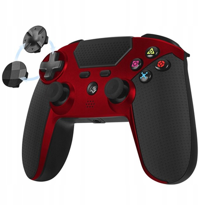 Gamepad wireless Sven GC-4040, për PC dhe PS4, i kuq