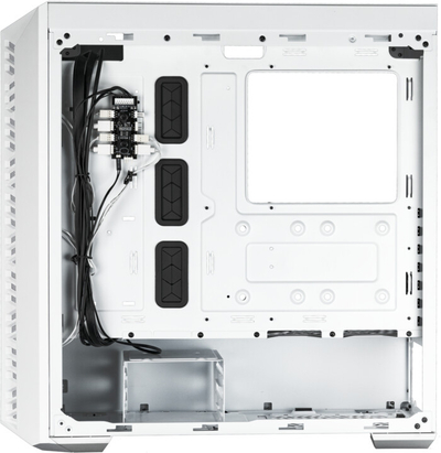 Kasë kompjuteri Cooler Master MasterBox 520 Mesh, anë transparente, e bardhë