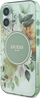 Kapak telefoni Guess GUHMP16SHFWBDCEN, iPhone 16 6.1", hardcase, MagSafe, jeshile me lule
