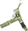 Barkëz për qen Hurtta Razzle Dazzle Hedge, 14-18", reflektuese, jeshile