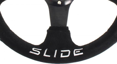 Timon sportiv Slide Suede Rally, 320mm, offset 20mm, i zi