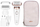 Epilator Braun Silk-épil Series 9 Flex 9-030 3D, Wet &amp; Dry, pa kabllo, i bardhë