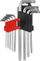 Set çelësa Yato T10-T50 (YT-0511), në formë L, 9 copë