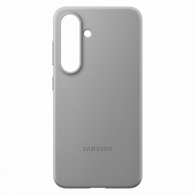 Mbulesë telefoni Samsung Kindsuit për Galaxy S25, lëkurë sintetike, gri
