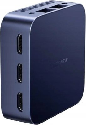 Mini PC Blackview MP80, Intel N97, 16GB RAM, 512GB SSD, blu e errët