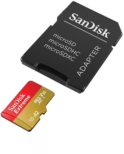 Kartë memorie SanDisk Micro (SDXC) SanDisk Extreme 512GB 190MB/s UHS-I U3 + përshtatës SD