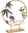 Figurë zbukuruese për tavolinë Atmosphera Metal Bird H36, 36.5 cm, metal, ngjyrë ari