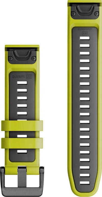 Rrip silikoni Garmin QuickFit, për orë sportive, i zi