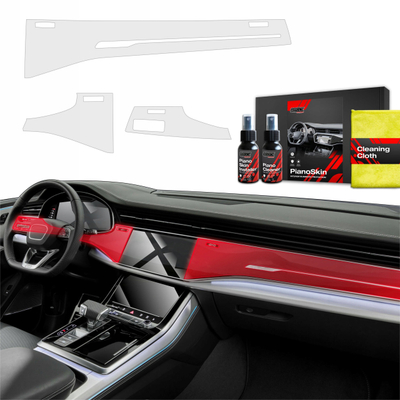 Set mbrojtës i brendshëm Grizz PianoSkin, Audi SQ7 2018-2024, 3 në 1, kundër gjurmëve të gishtave