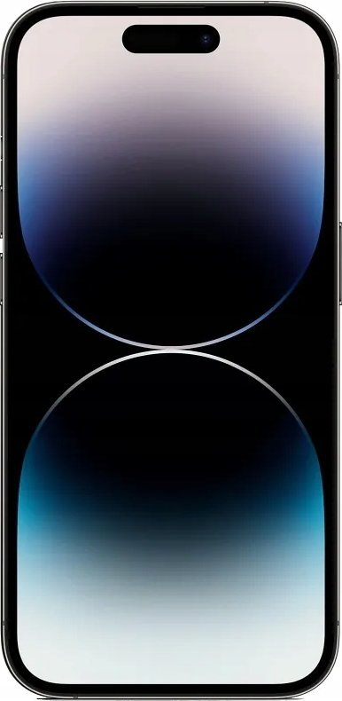 Mbrojtës ekrani Forcell për iPhone 14 Pro, xham organik antibakterial, me kornizë të zezë