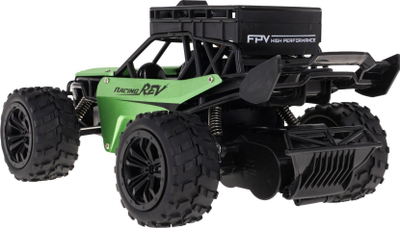 Makine lodër me komandim nga larg R/C Racing FPV, off-road, me kamerë WiFi, e gjelbër