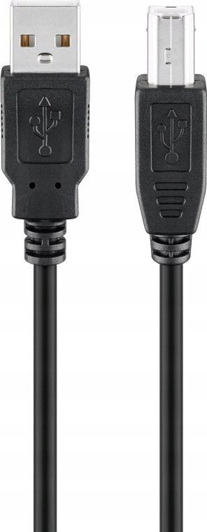 Kabllo USB Goobay 2.0 Hi Speed, 3m, e zezë