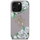 Kapak telefoni Guess Grained Roses Big 4G, për iPhone 16 Pro, me logo, lejla