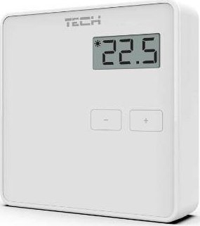 Termostat per dhomë Tech ST-294V2, wireless, me dy gjendje, i bardhë