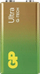 Батерија 9V GP Ultra Alkaline GPPVA9VAU143, PP3, поединечна