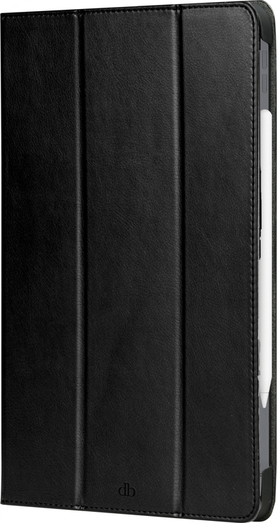 Kapak tablet Dbramante1928 Risskov iPad Folio, për iPad Pro 12.9\" gjenerata 5/6, me qëndrim, i zi