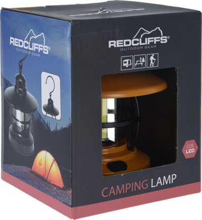 Dritë kampingu Redcliffs Honey, LED COB, me bateri AAA, ngjyrë mjaltë