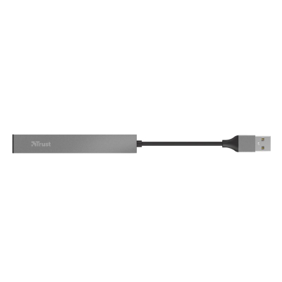 USB Hub Halyx Aluminium, 4 porte, e zezë