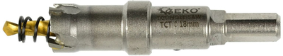 Sharrë rrethore karabit për metal, 18mm, majë titani