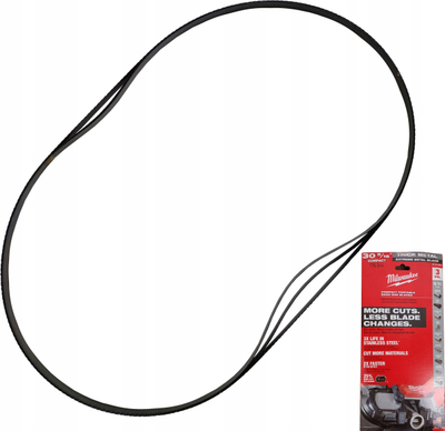 Tehe sharre me shirit Milwaukee Compact Extreme Thick Metal, 30-9/16", 8/10 TPI, set 3 copë