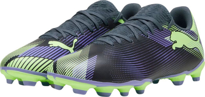 Këpucë futbolli Puma Future 7 Play FG AG M 107939 03, për fusha me bar natyral edhe artificiale, shumëngjyrëshe