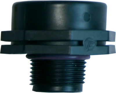 Reduktim Forte me O-ring 3/4" M x 1/2" F, plastik, i zi