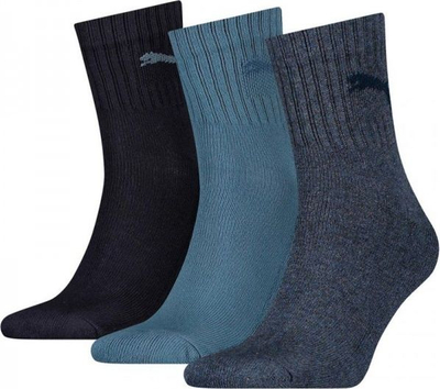 Çorape Puma Short Crew 3Pack 906110 14, unisex, set 3 palë, shumëngjyrëshe