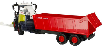 Traktor lodër Mega Creative My Ranch Combine Harvester me rimorkio, 40 cm, dritë dhe tinguj, shumëngjyrësh