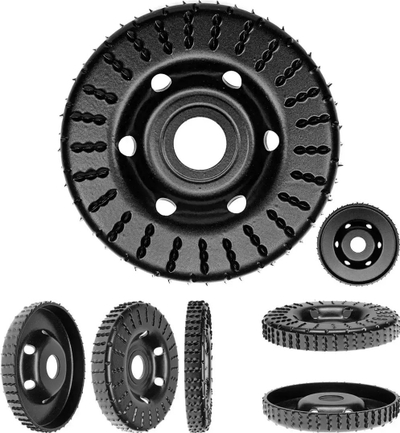 Disk–rasp për mullir këndi DEDRA F692020, 120mm, gradim I, i zi