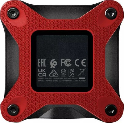 SSD i jashtëm ADATA SD620, 2TB, USB 3.2, i kuq